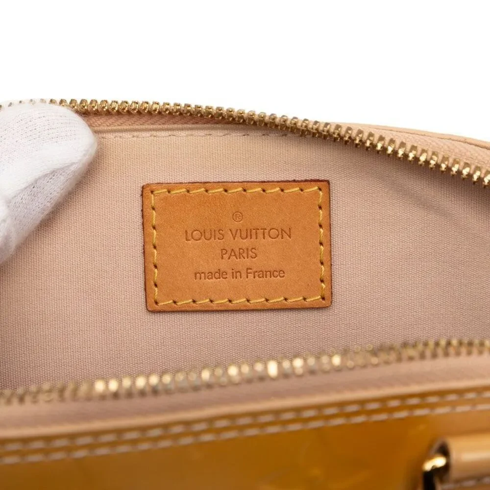 Louis Vuitton Alma BB Vernis Handbag
